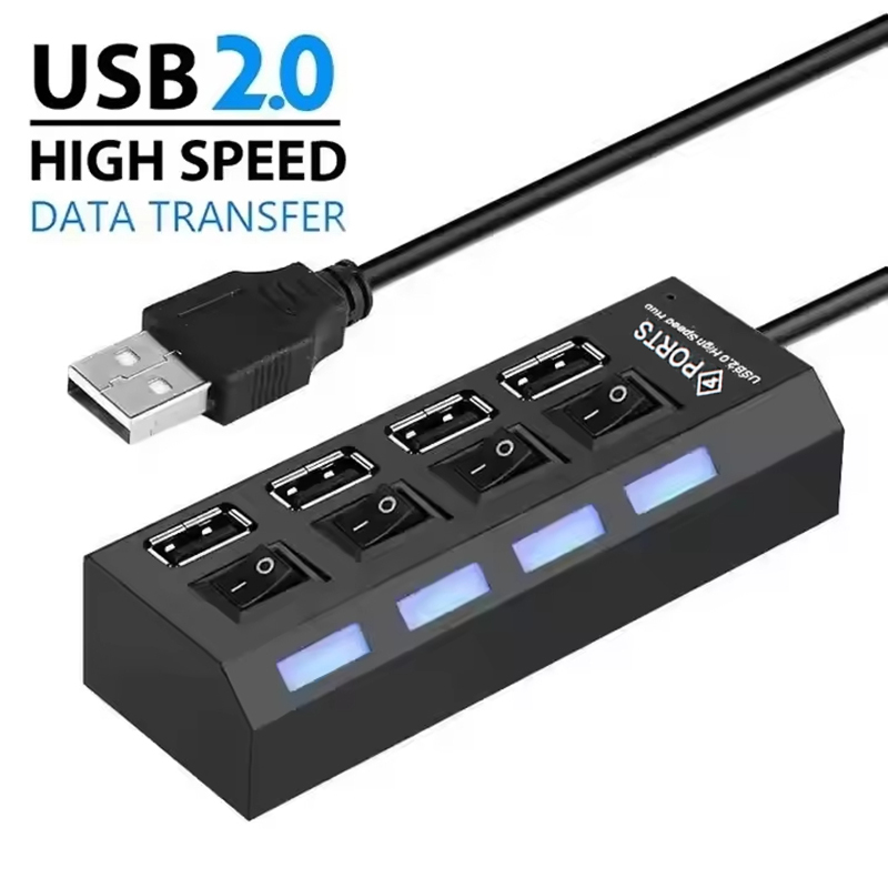 Laptop Accessories Usb - Rozgałęźnik USB 2.0 z 4 portami