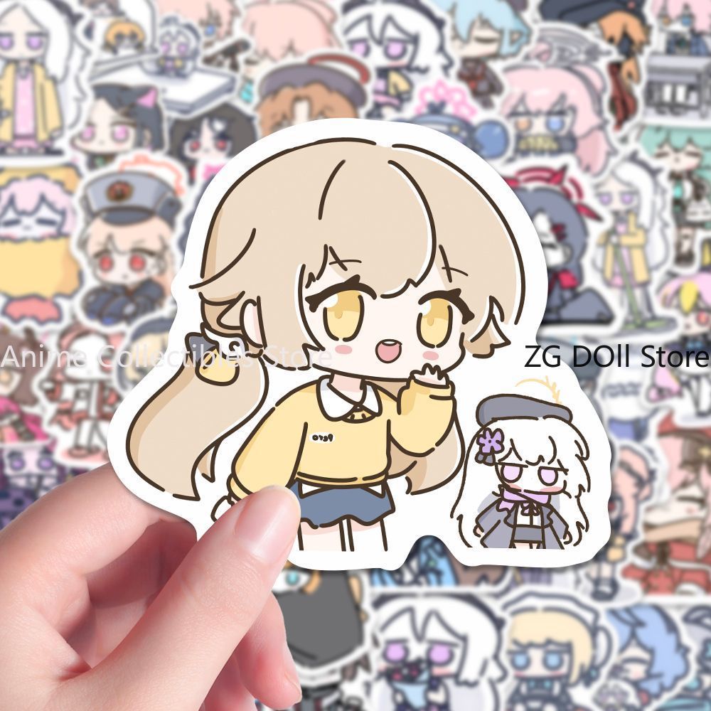 Laptop Accessory - 80 szt. Naklejek Anime Blue Archive