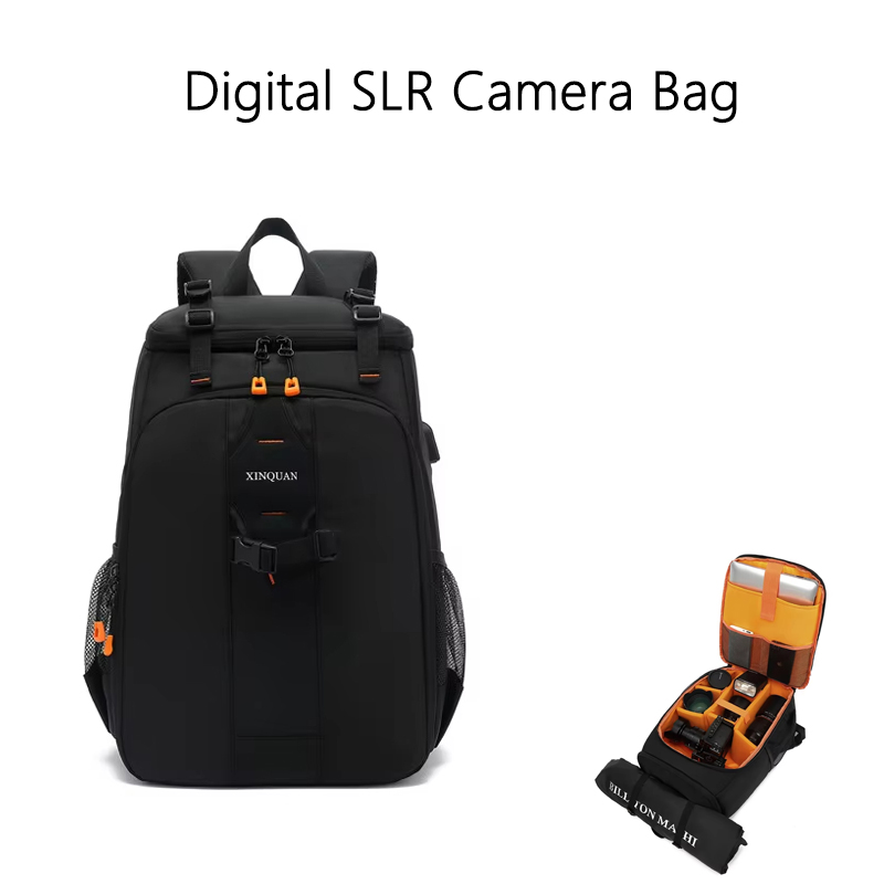 Laptop Accessories Bag - Wodoodporny plecak na aparat cyfrowy DSLR,
