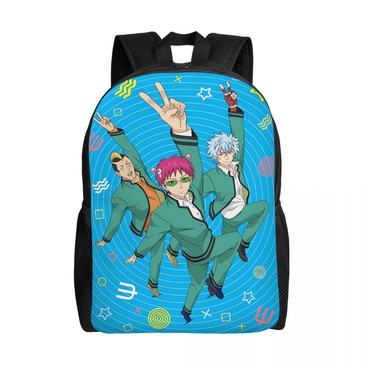 Laptop Accessories Bag - Personalizowany plecak podróżny S-Saikies K Manga