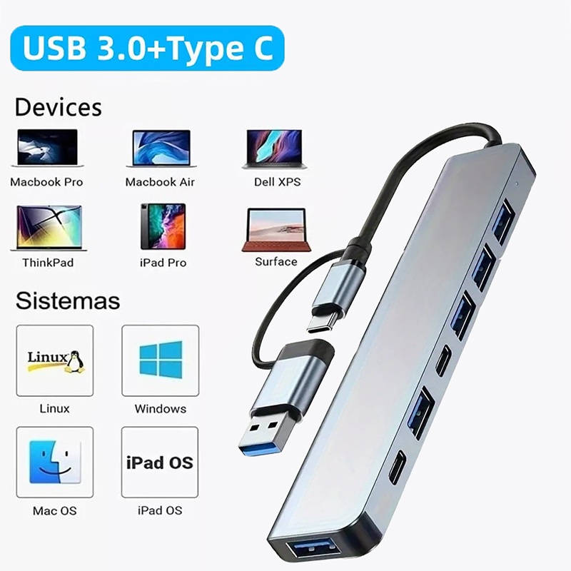 Laptop Accessories Usb - Hub USB 3.0 2 w 1,