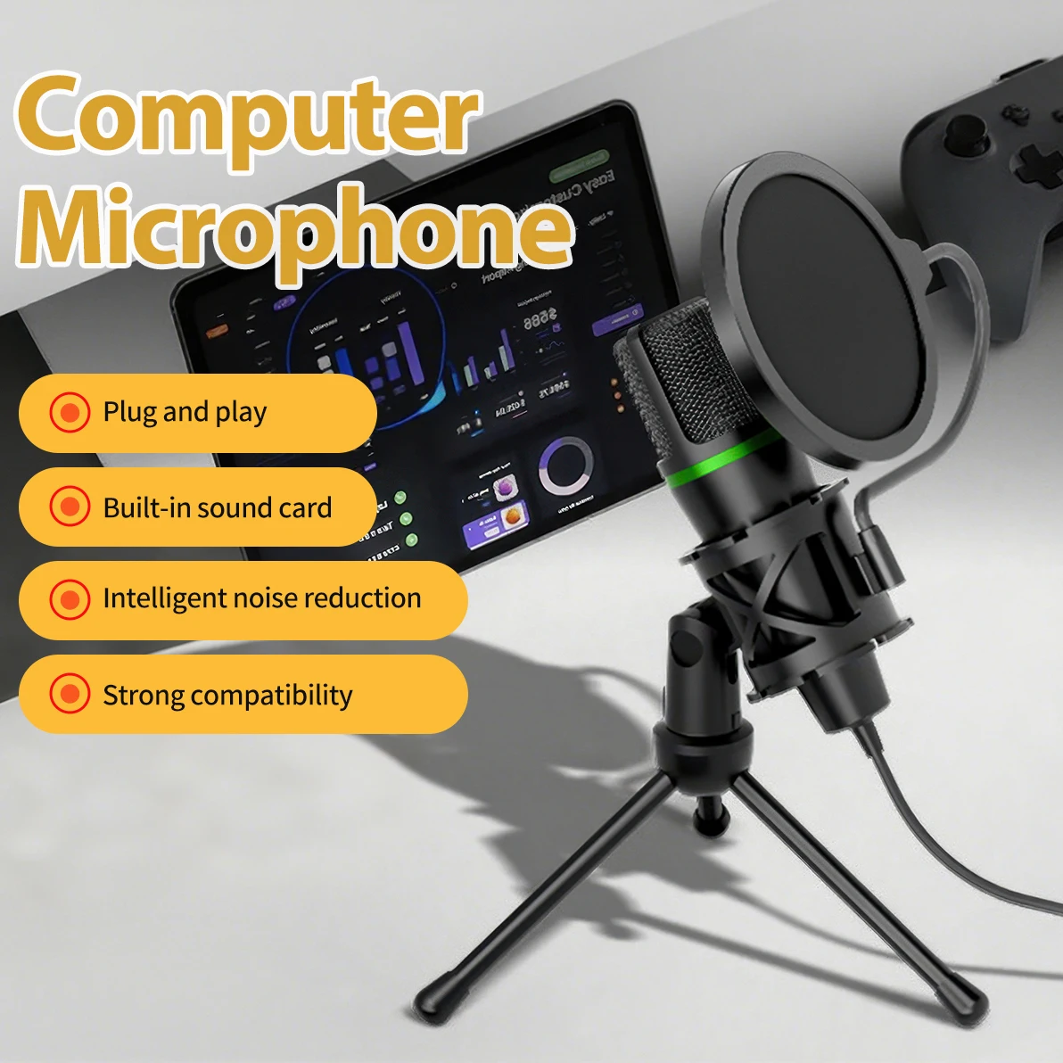 Mikrofon pojemnościowy USB prz – Laptop Accessories Usb recenzja i cena