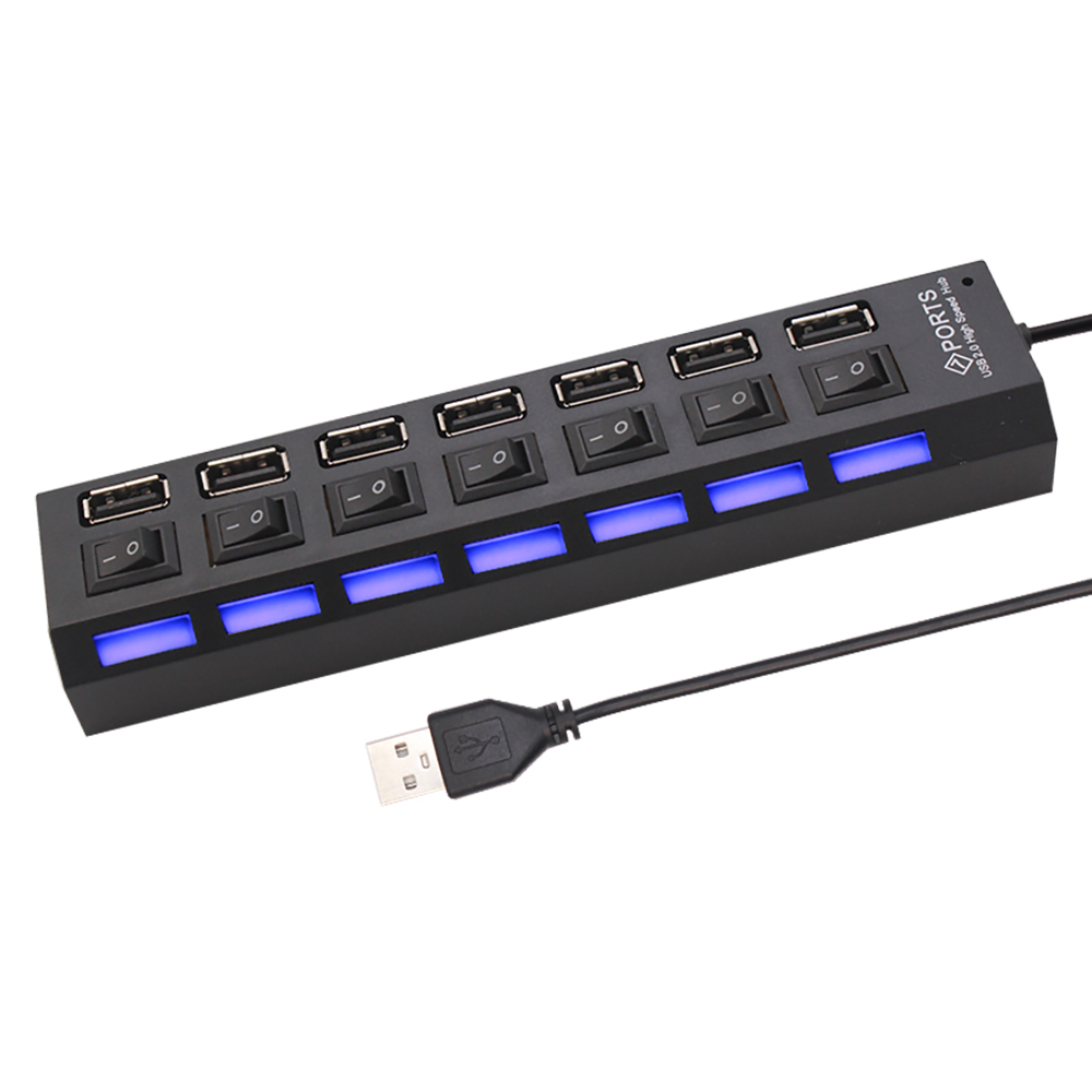 Rozdzielacz USB 2.0 z 7 portam – Laptop Accessories Usb recenzja i cena
