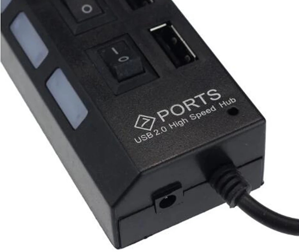 Rozdzielacz USB 2.0 z 7 portam – Laptop Accessories Usb recenzja i cena