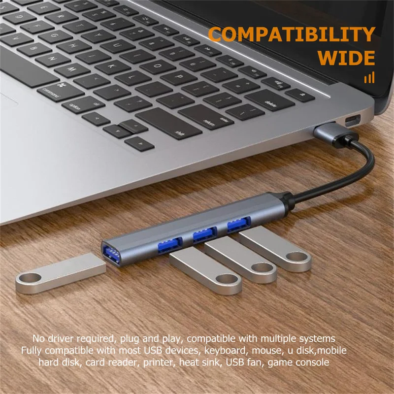4-portowy koncentrator USB-C 3 – Laptop Accessories Usb recenzja i cena