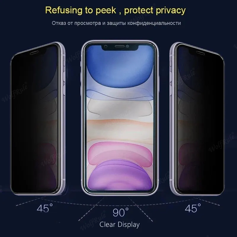 1-4 sztuki dla iPhone SE 2022  – Privacy Screen Filter recenzja i cena