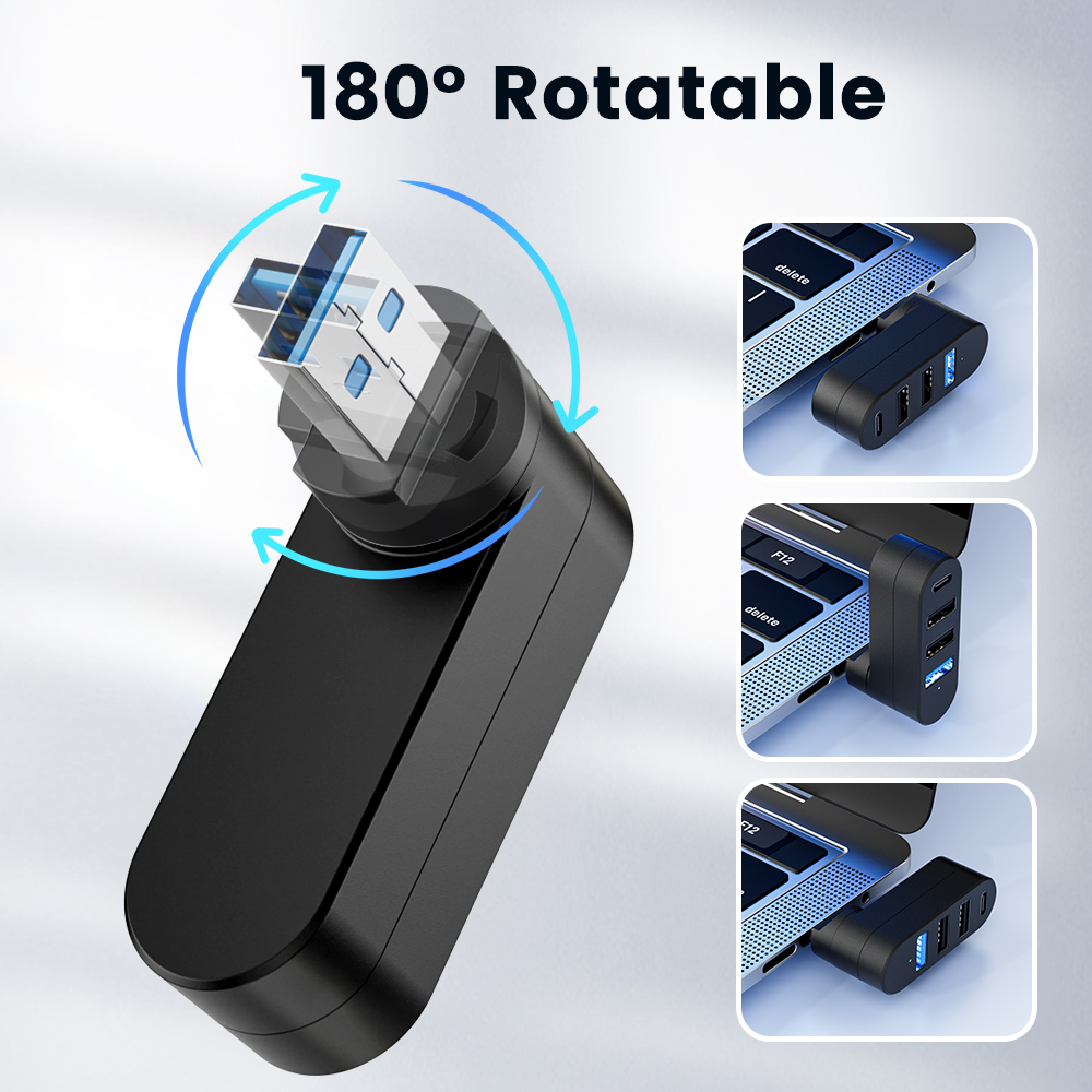 4-portowy Hub USB 2.0 Mini USB – Laptop Accessories Usb recenzja i cena