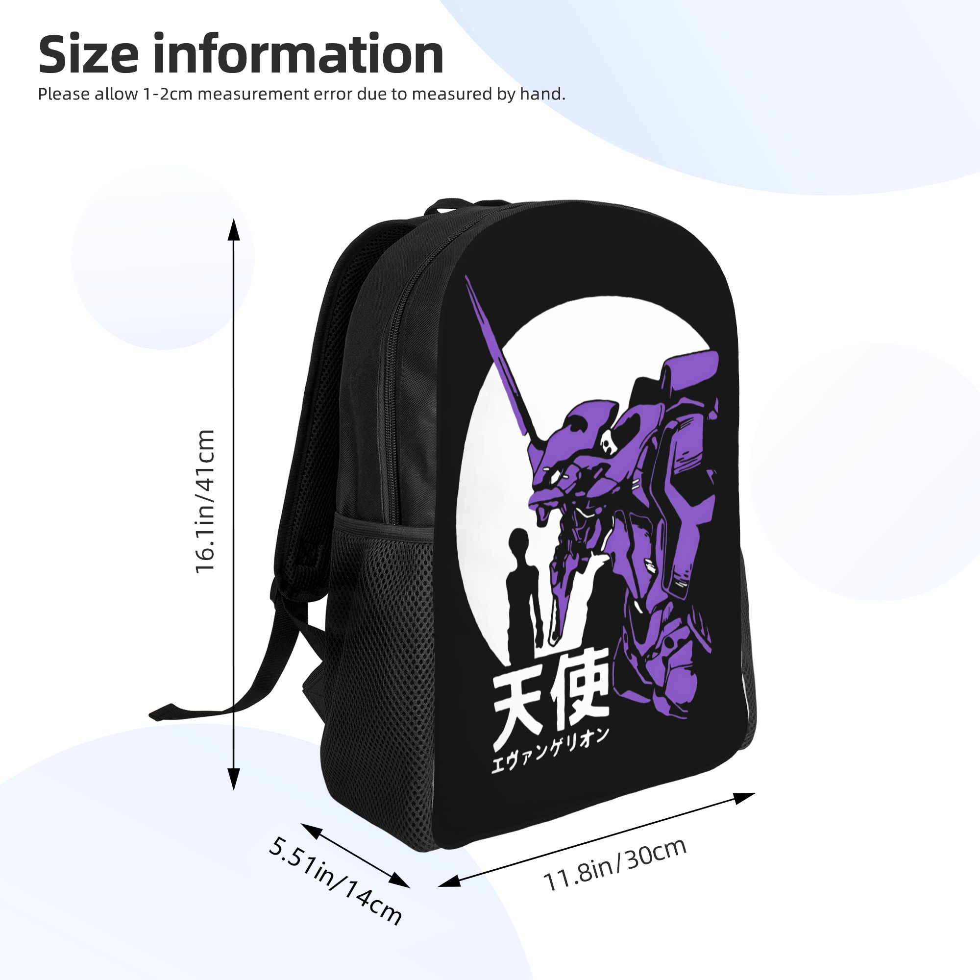 Plecak 3D E-Evangelions w styl – Laptop Accessories Bag recenzja i cena