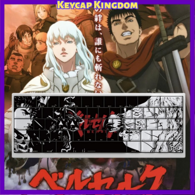 Klawisze BERSERK Anime, 98 kla – Laptop Accessories For Gaming recenzja i cena