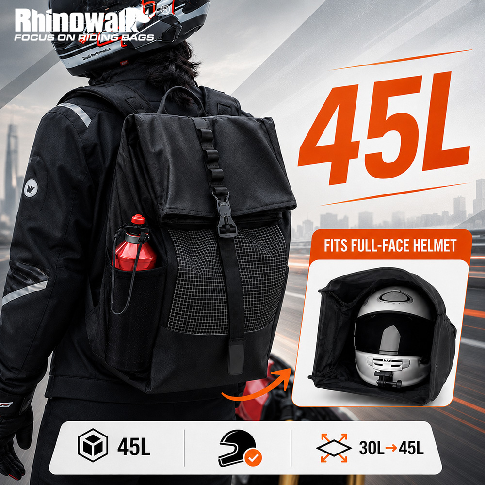 Plecak na kask motocyklowy Rhi – Laptop Accessories Bag recenzja i cena