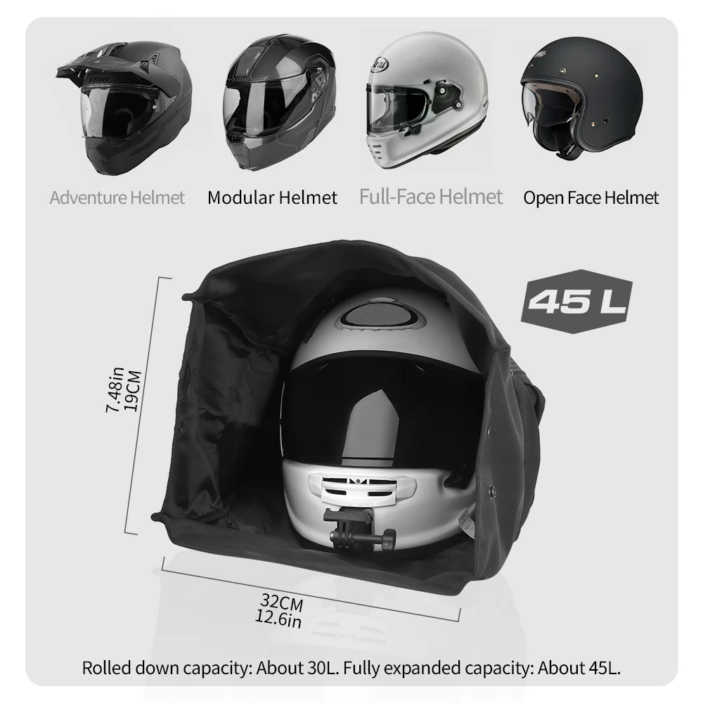 Plecak na kask motocyklowy Rhi – Laptop Accessories Bag recenzja i cena